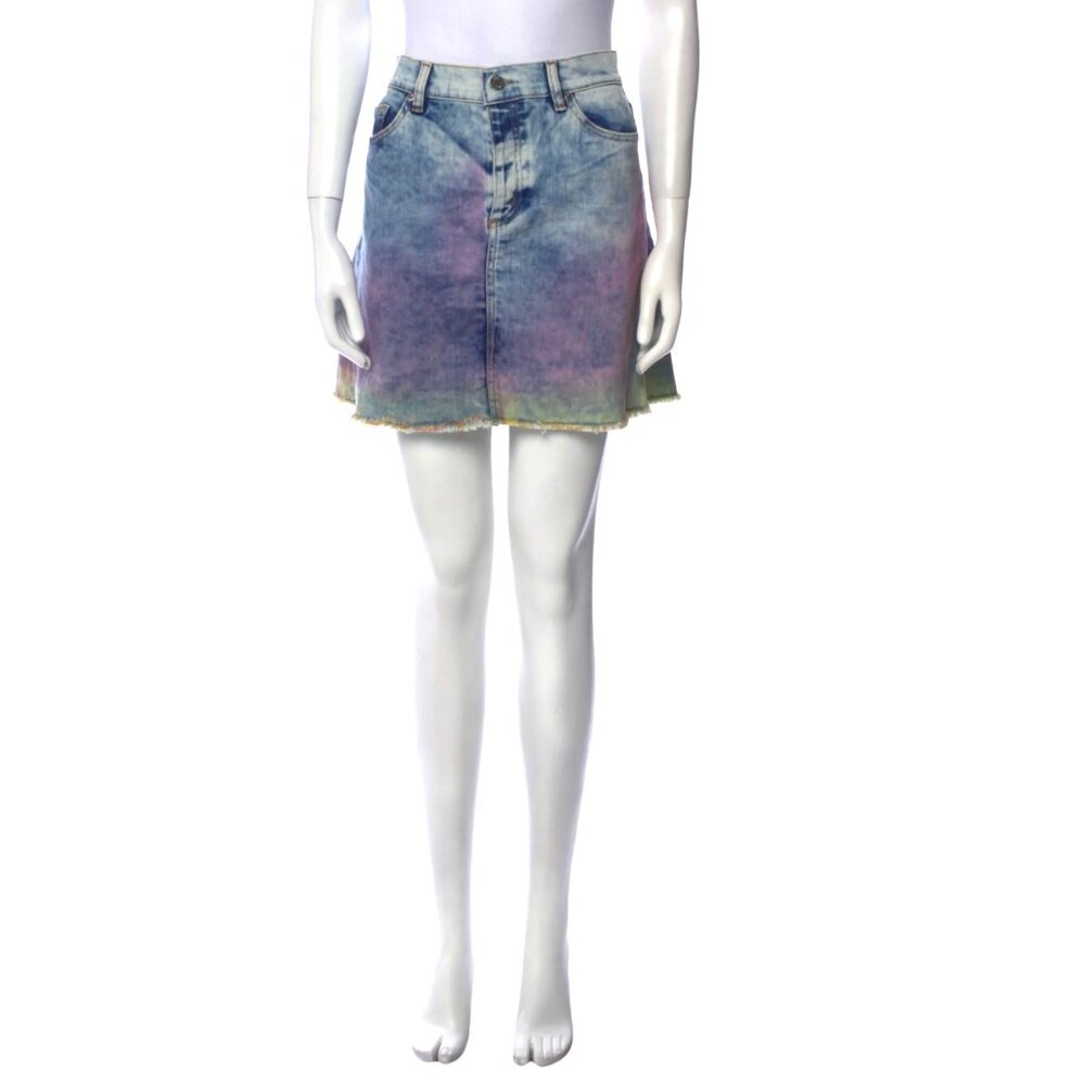 Zadig & Voltaire Tie-Dye Print Mini Skirt, M, FR40, EUC, Like New